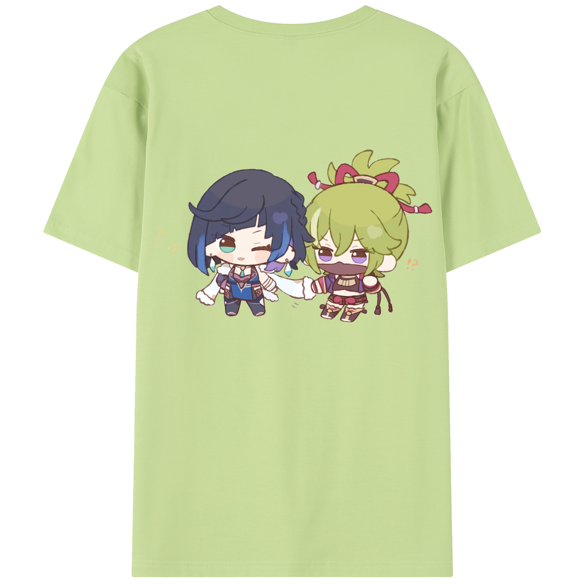 げんし神  久岐忍 くき しのぶ genshin Kuki Shinobu 綿100％半袖Tシャツ（背面プリント）